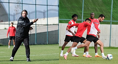 HATAYSPOR KAMP ÇALIŞMALARINI SÜRDÜRÜYOR
