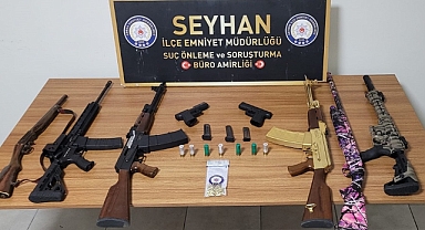 Havaya ateş açtıkları görüntüleri sosyal medyada paylaşan 4 kişi yakalandı