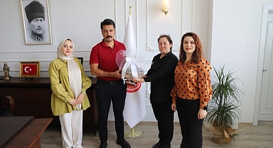 HAZEK'ten Kaymakam Sert'e Ziyaret