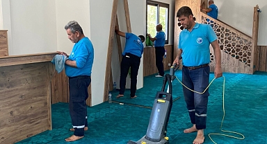 İbadethanelerde Temizlik Çalışmaları