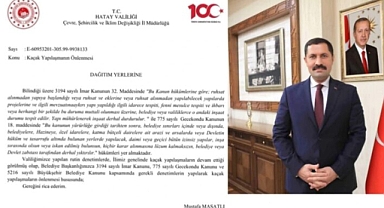 Kaçak İnşaatlar Yıkılacak