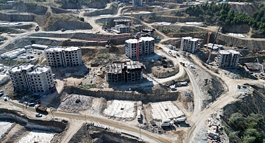 Kisecik’te İnşa Edilen Konutlar Yükseliyor