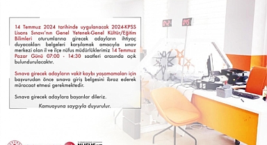 KPSS İçin Tüm Tedbirler Alındı