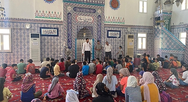 Müftü Şahin'den Yaz Kur'an Kurslarına Ziyaret