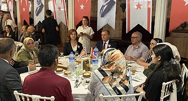 Şehit aileleri ve Kıbrıs gazileri onuruna yemek verildi