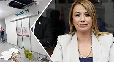 Tomografi Ünitesinin Tavanı Çöktü