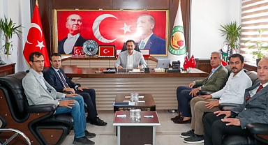 VALİ MASATLI BAŞKAN ÇELİK’İ ZİYARET ETTİ
