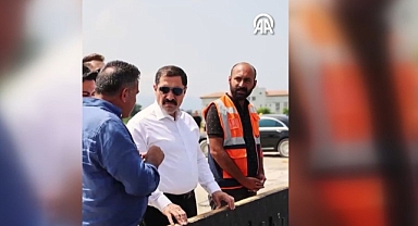 Vali Masatlı, Hükümet Konağı'nı İnceledi