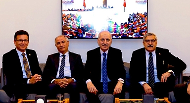 Yayman, TBMM Başkanı Kurtulmuş İle Sohbet Etti