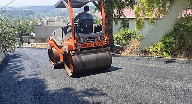 Yol Çalışmaları Sürüyor