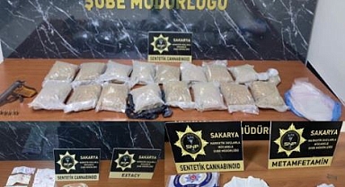 27,9 kilogram sentetik uyuşturucu yakalandı