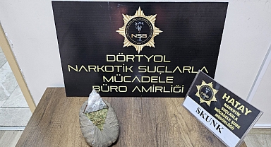 595 Gram Esrar Ele Geçirildi