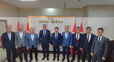Bakan Memişoğlu, Hatay Valiliği’ni Ziyaret Etti