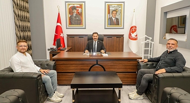 BARÇIN'DAN VALİ MASATLI'YA VEDA ZİYARETİ