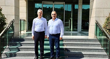 Başkan Sarı’dan MKÜ Rektörü Eren’e Teşekkür