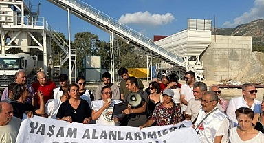 BETON SANTRALİNE TEPKİLER BÜYÜYOR
