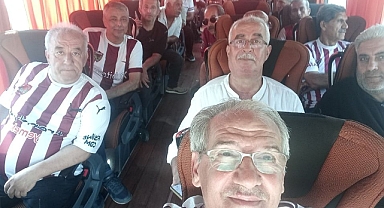 Bordo-Beyazlı Taraftarlar Mersin Yolunda