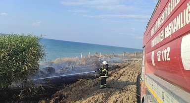 Çalılık Alanda Çıkan Yangınlar Söndürüldü