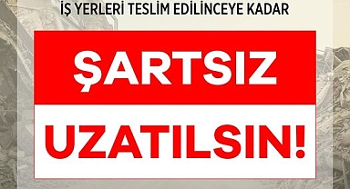 Çinçin: Mücbir Sebep Süresi Kararı Yeterli Değil