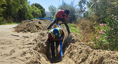 Çökek Mahallesi’ne Yeni İçme Suyu Şebekesi