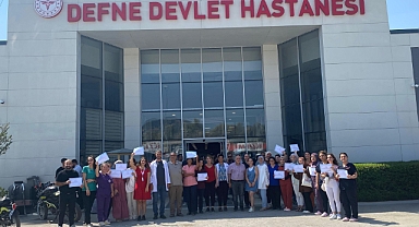 Defne Hastanesinde Anne Sütü ve Emzirme Danışmanlığı Eğitimi