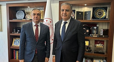 GÜZELMANSUR’DAN BAKAN YARDIMCISINA ZİYARET