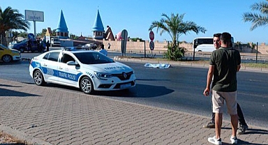 Hafif ticari araçla çarpışan motosikletin sürücüsü öldü