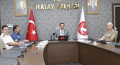 Hatay'da Asayiş ve Güvenlik Toplantısı yapıldı