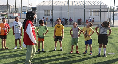 HATAY'DA KIZILAYIN EĞİTİMLERİNE 34 ÇOCUK KATILIYOR