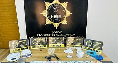 Hatay'da uyuşturucu operasyonunda yakalanan 12 zanlı tutuklandı