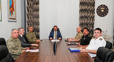 Hatay İl Asayiş ve Güvenlik Toplantısı Gerçekleştirildi