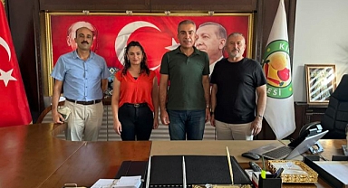 Hatay Memur-Sen’den Başkan Çelik’e Ziyaret