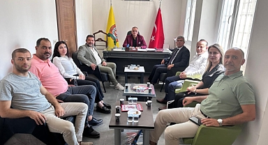 Hatay Vergi Dairesi Başkanı Müsevitoğlu'ndan ATSO'ya Ziyaret