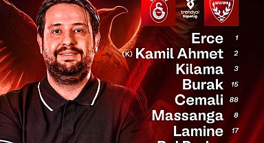 HATAYSPOR’UN GALATASARAY MAÇI İLK 11’İ BELLİ OLDU