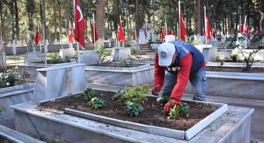 HBB’den Mezarlıklarda Düzenli Bakım
