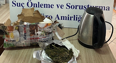 Kargo kolisinde uyuşturucu ele geçirildi