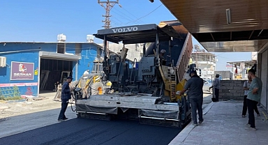 Kırıkhan’da Beton Asfalt Çalışmaları Devam Ediyor