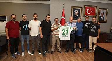 Meydanspor’dan Başkanvekili Öztekin'e Ziyaret