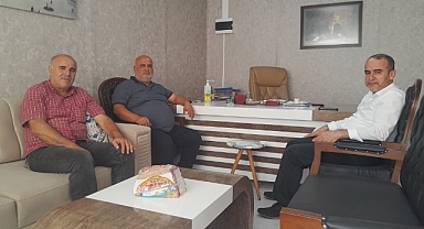 MİLLETVEKİLİ ERGİN'DEN GAZETEMİZE ZİYARET