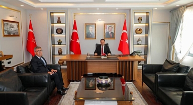 Müsevitoğlu'ndan Vali Masatlı’ya Veda Ziyareti