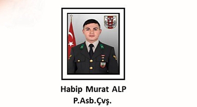 P. Asb. Çvş. Habip Murat Alp Şehit Oldu