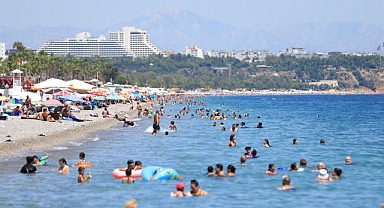Sahillerde sıcak hava yoğunluğu