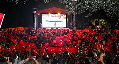Sporun Yazı etkinliğinde millileri dev ekranda 50 bini aşkın kişi izledi