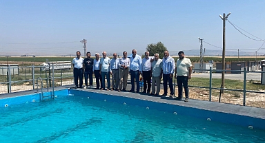 TİGEM Sosyal Tesisleri’nde İncelemelerde Bulundular