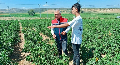 Türkmen’den Biber Üreticilerine Destek Ziyareti