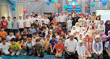 Yaz dönemi Kur'an-ı Kerim kursları sona erdi