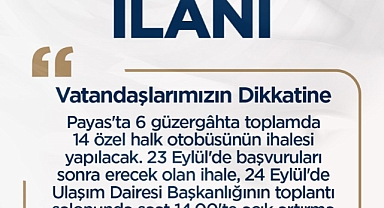 14 Adet Toplu Taşıma İhalesi Yapılacak