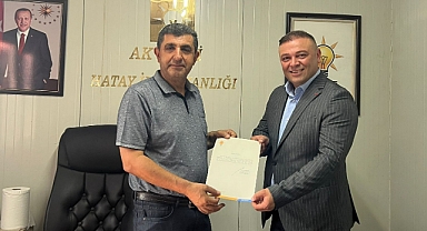 AK PARTİ PAYAS İLÇE BAŞKANLIĞINA OSMAN TOPUZ ATANDI