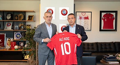 Ali Koç’tan TFF Başkanı Hacıosmanoğlu’na Ziyaret