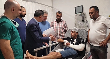 Başkan Amaç'tan Geçmiş Olsun Ziyareti